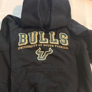 Champion Black Hoodie with Gold Logo